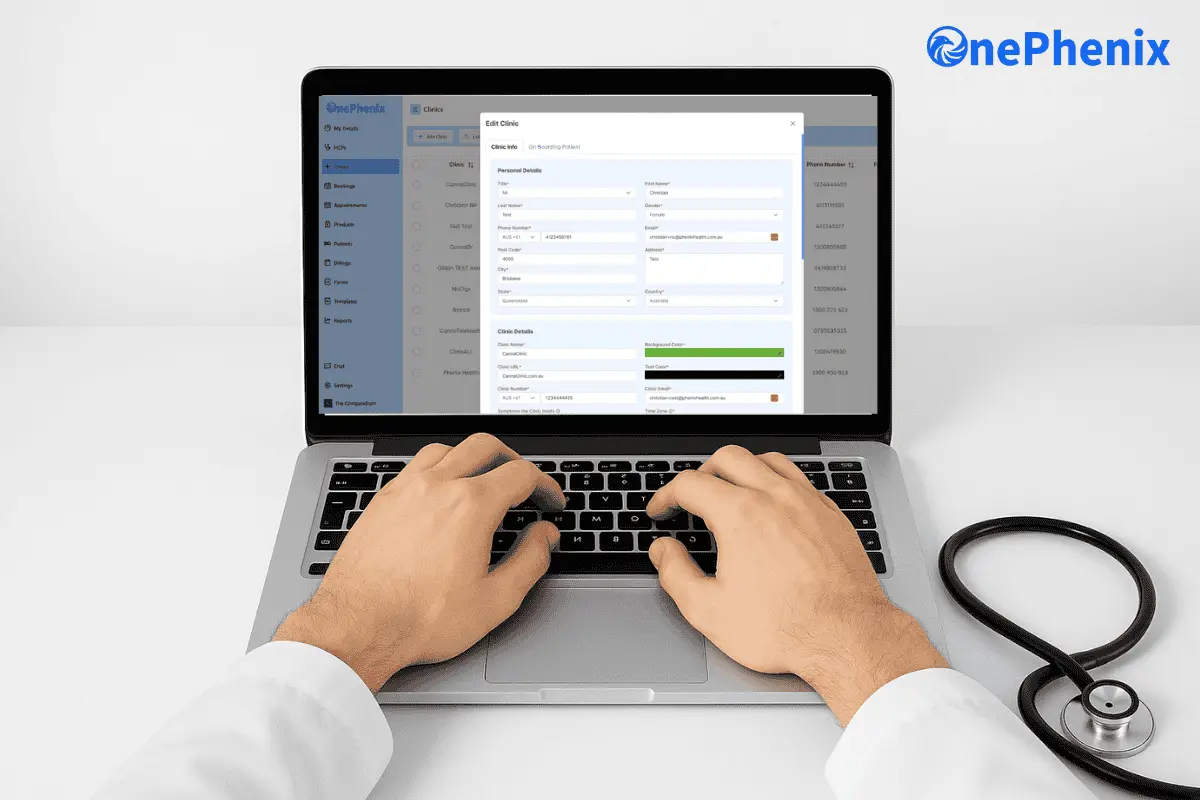OnePhenix practice management software